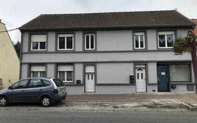 Rénovation de façade, nettoyage, peinture à Guines